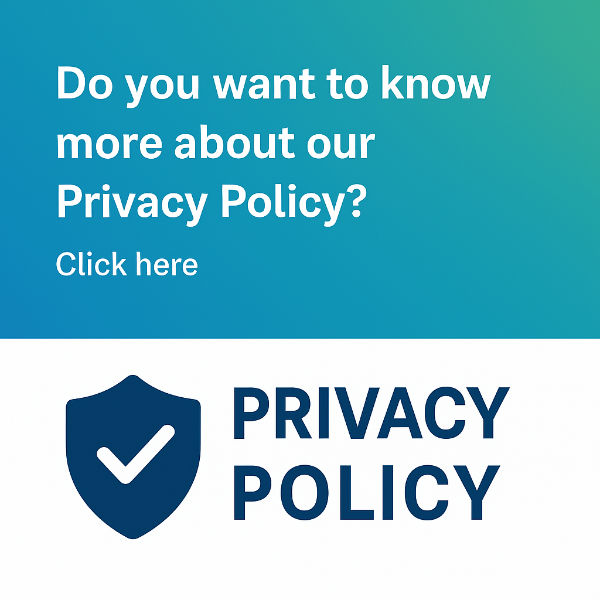 Privacy Policy banner on contact page - Learn about how we protect your personal data and privacy rights.